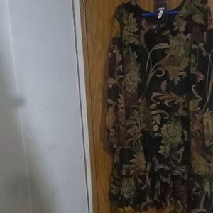 Abs size 24 flower print dress